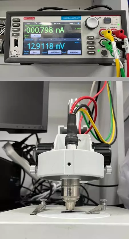 Four-Point Collinear Probe System